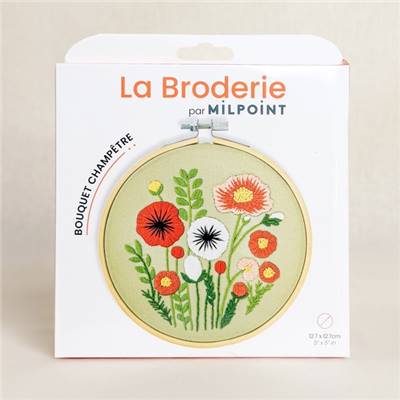 Milpoint Embroidery Kit - Wildflower Bouquet - Image 3