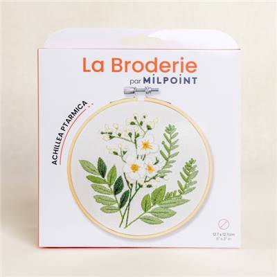 Milpoint Embroidery Kit - Achillea Ptarmica - Image 3