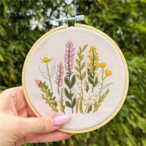 Milpoint Embroidery Kit – Poetry of the Fields