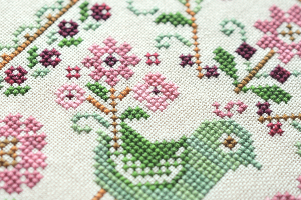 Tela Artis - Tree of Life - Nightingale Counted Cross Stitch Kit - Image 4