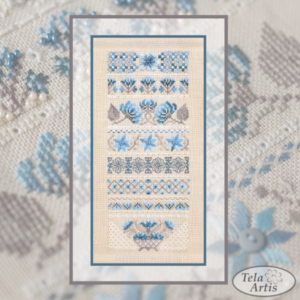 Tela Artis – Cornflower Patterns Counted Cross Stitch Kit