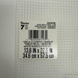Darice Plastic Canvas 7ct Mesh