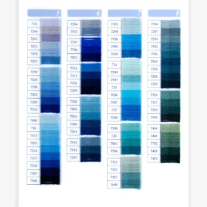 DMC Tapestry Wool – Blues | Greens