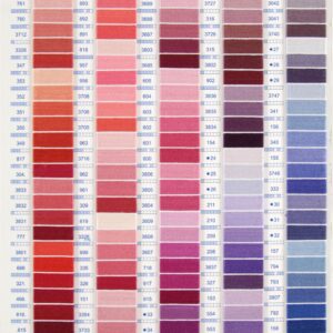 DMC Stranded Cotton – Mouliné Spécial – Reds | Pinks | Purples | Blues