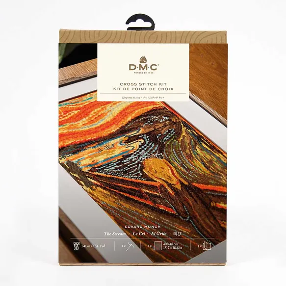 DMC Cross Stitch Kit - The Scream - Pre-Order