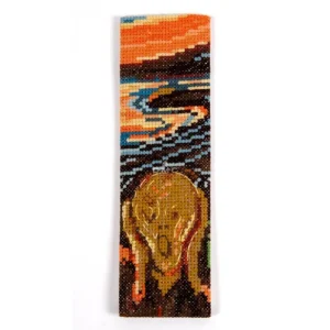 DMC Bookmark Cross Stitch Kit – The Scream – Pre-Order