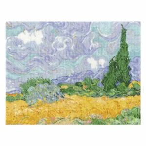 DMC Cross Stitch Kit – Wheatfield with Cypresses – Pre-Order