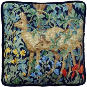 Bothy Threads – Greenery Deer by Morris & Co. Tapestry Kit – Pre-Order