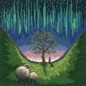 Bothy Threads – Sycamore Gap by Lucy Pittaway Cross Stitch Kit – Pre-Order