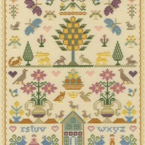 Bothy Threads – The Birthday Sampler kit by Moira Blackburn – Pre-Order